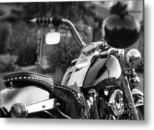 Motorcycle Metal Print featuring the photograph Bike Me too by Traci Cottingham