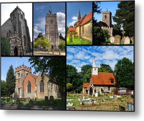 St Metal Print featuring the photograph Churches of Hillingdon by Chris Day