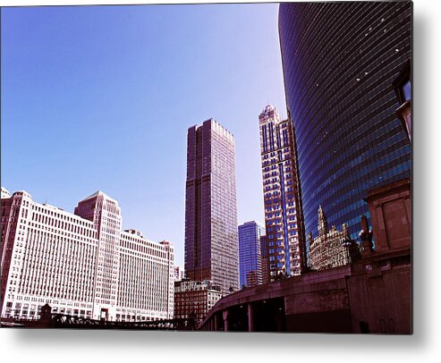 River Metal Print featuring the photograph City view from the river by Milena Ilieva