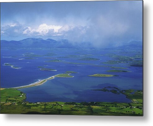 Clew Bay Metal Print featuring the photograph Clew Bay, Co Mayo, Ireland View Of A by The Irish Image Collection 