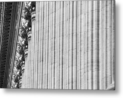 Architecture Metal Print featuring the photograph Corinthian Columns by John Schneider