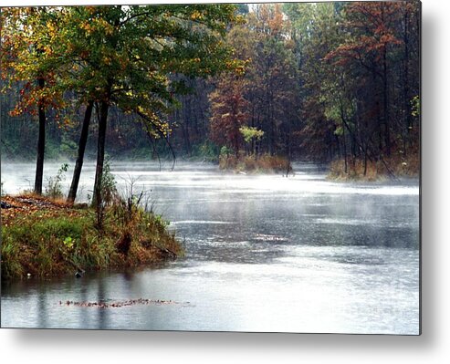 Landscape Metal Print featuring the photograph East Twin Pit by Jack R Brock