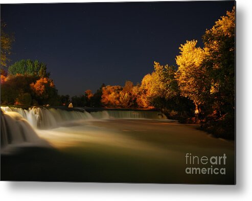Waterfalls Metal Print featuring the photograph I See You by Erhan OZBIYIK