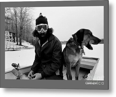 Portraits Metal Print featuring the photograph Marc Ice Boat by Jonathan Fine