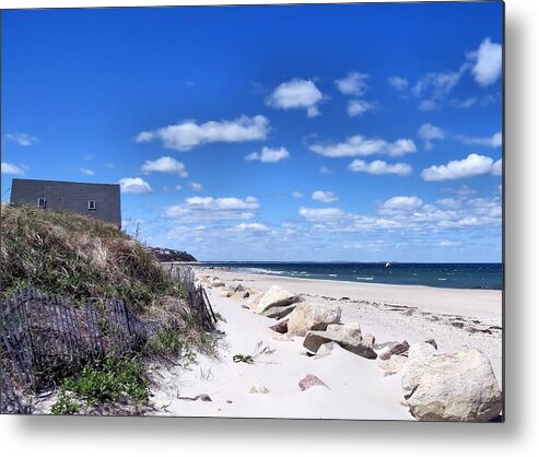 Beach Metal Print featuring the photograph On White Horse Beach by Janice Drew