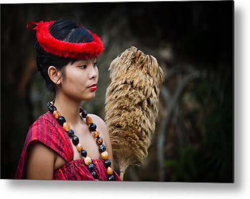 Hawaii Metal Print featuring the photograph Polynesian Beauty by Ralf Kaiser