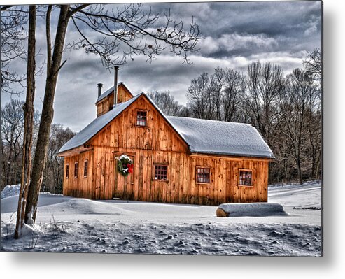Conway Metal Print featuring the photograph Sugar Shack by Fred LeBlanc