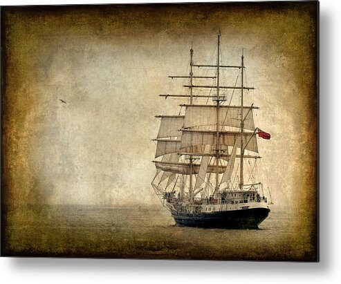 Textured Metal Print featuring the photograph Tenacious by Fred LeBlanc