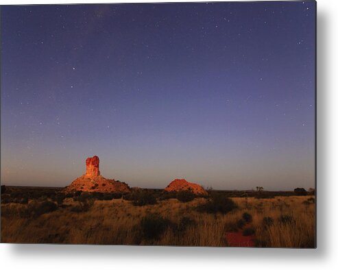 Chambers Pillar Metal Print featuring the photograph The Last Of The Night by Paul Svensen