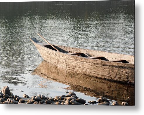 Boat Metal Print featuring the photograph The Wait by Fotosas Photography