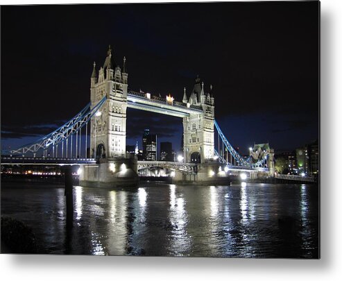 Tower Bridge Metal Print featuring the photograph Tower Bridge by Keith Stokes