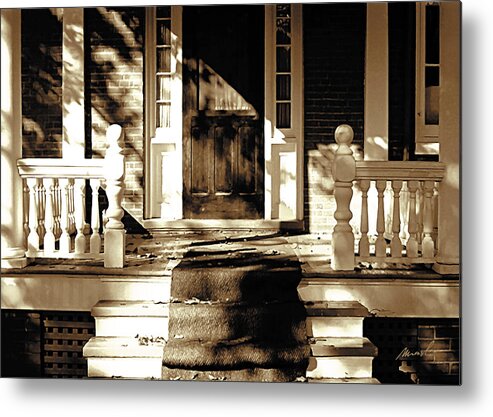 Porch Metal Print featuring the photograph Veranda by The Art of Marsha Charlebois