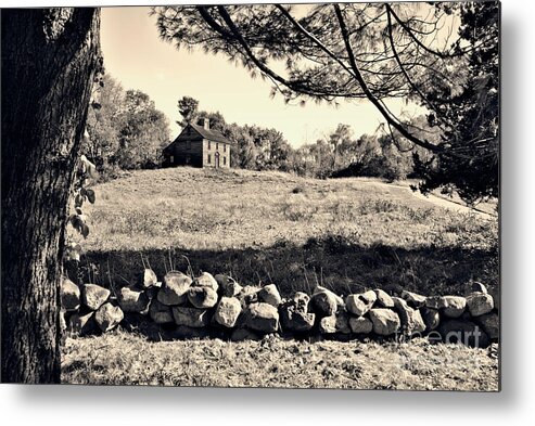 Lexington Metal Print featuring the photograph Captain William Smith House #1 by Nigel Fletcher-Jones