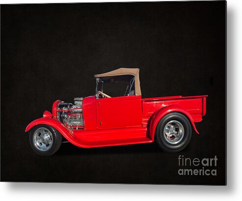 Ford Metal Print featuring the photograph Ford Pickup #1 by Jim Hatch