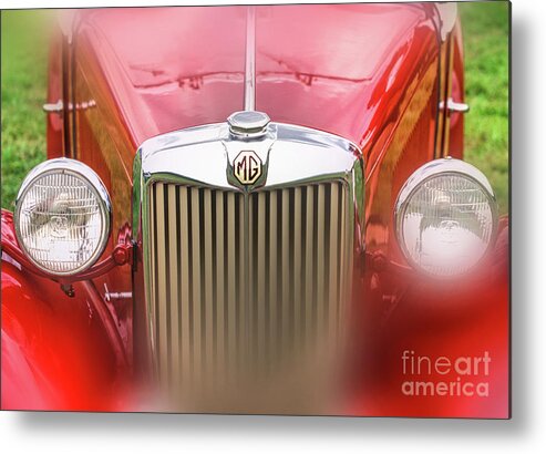Mg Metal Print featuring the photograph Mgtd by George Robinson