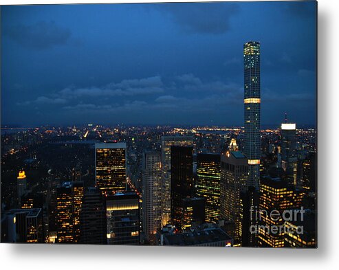 Top Of The Roc Metal Print featuring the photograph #1 - View from Top of the Roc #1 by Jacqueline M Lewis