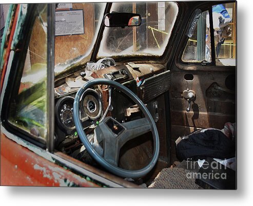 Car Metal Print featuring the photograph Working Man's '41 #1 by Skip Willits