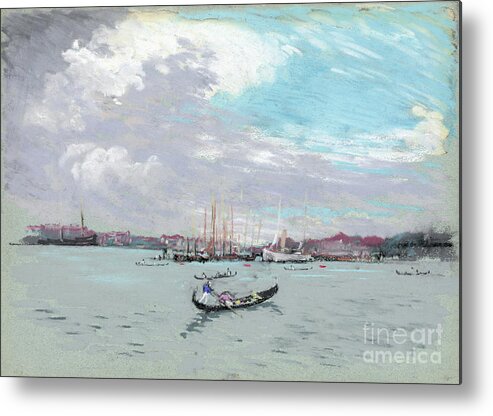1905 Metal Print featuring the drawing Pennell Venice, c1905 #3 by Granger