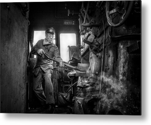 Train Metal Print featuring the photograph Untitled 3 by Herion Jean-claude