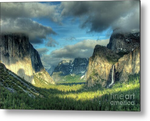 Yosemite Valley Metal Print featuring the photograph Yosemite Valley #3 by Marc Bittan