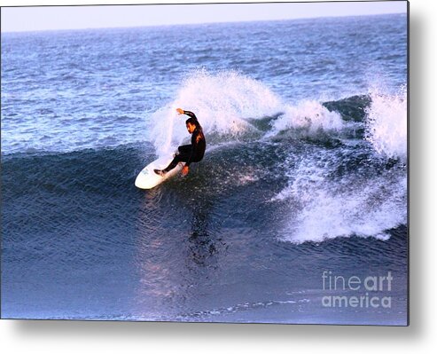 Surfing Metal Print featuring the photograph Action images #6 by Donn Ingemie