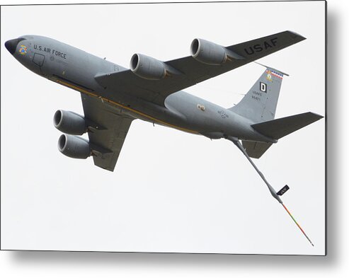 Boeing Metal Print featuring the photograph 91471 Boeing KC-135T Stratotanker US Air Force by Gordon James
