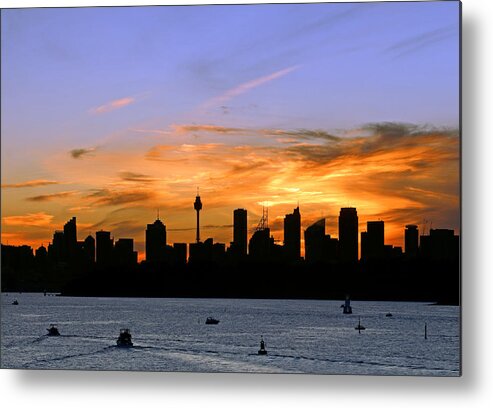 Afterglow Metal Print featuring the photograph Afterglow by Nicholas Blackwell
