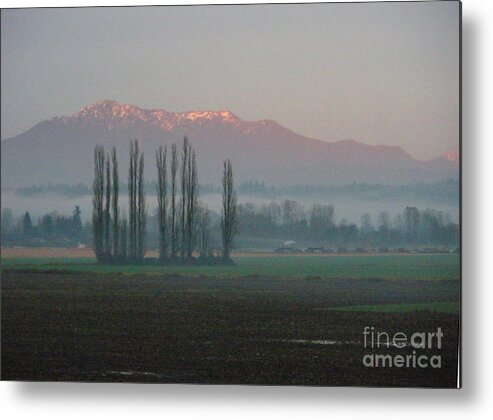 Landscape Metal Print featuring the photograph Alpenglow by Jeanette French
