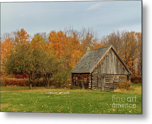 Fall Metal Print featuring the photograph Apple Season at The Woods by Rod Best
