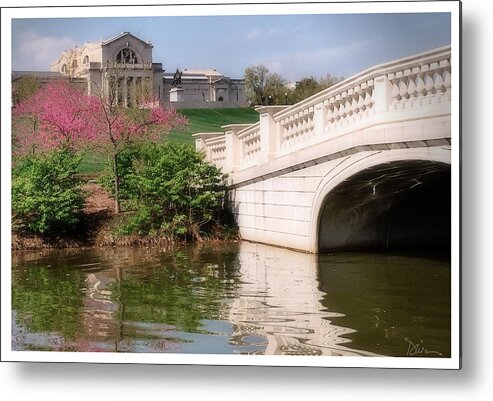 Art Museum Metal Print featuring the photograph Art Hill in St. Louis by Peggy Dietz