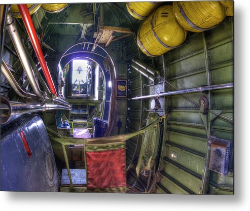 B-24 Bomber Metal Print featuring the photograph B-24 #1 by Joe Palermo