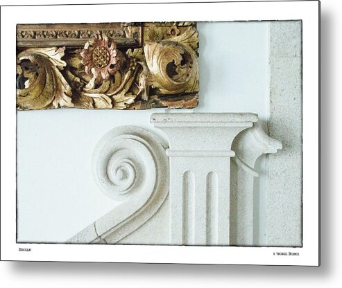 Portugal Metal Print featuring the photograph Baroque by R Thomas Berner