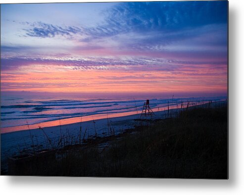 Sunrise Metal Print featuring the photograph Beach sunrise by Patrick Flynn