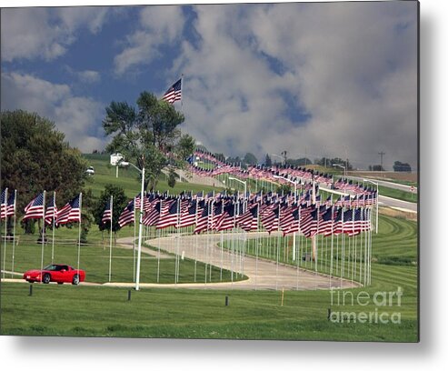 America Metal Print featuring the photograph Beautiful Nation by Yumi Johnson