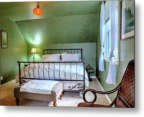 Bedroom Metal Print featuring the photograph Bedroom Four by Jeff Kurtz