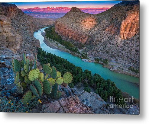 America Metal Print featuring the photograph Big Bend Evening by Inge Johnsson