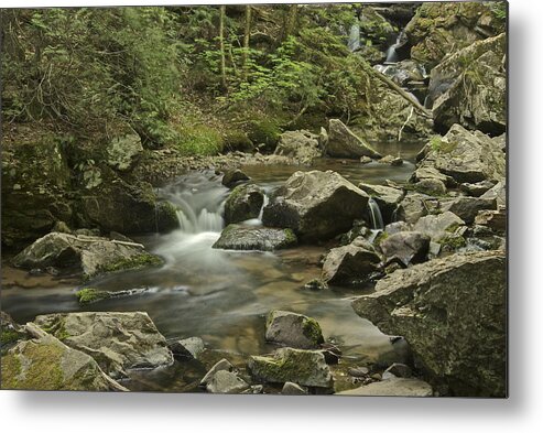 Big Pup Falls Metal Print featuring the photograph Big Pup Falls 2 by Michael Peychich