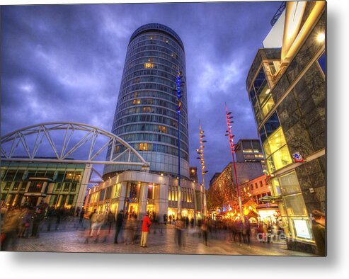 Art Metal Print featuring the photograph BullRing Centre by Yhun Suarez