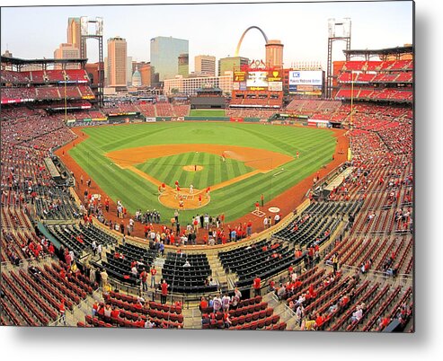Busch Metal Print featuring the photograph Busch Before the Game by C H Apperson