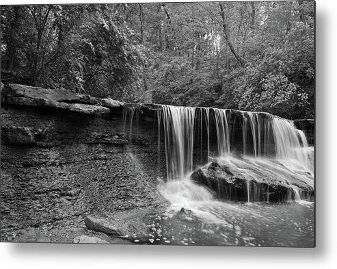 Sharon Woodes Metal Print featuring the photograph Cascade by Russell Todd