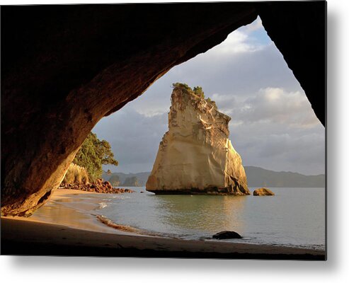 Cathedral Metal Print featuring the photograph Cathedral Cove by Nicholas Blackwell