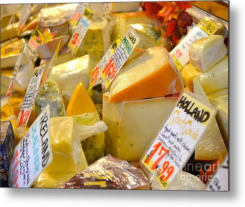 Cheese Metal Print featuring the photograph Cheese Shop by Jason Freedman