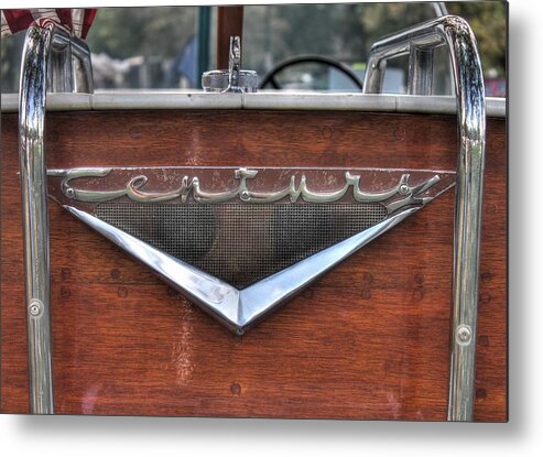 Wooden Boat Metal Print featuring the photograph Classic Wooden Boat by Jane Linders