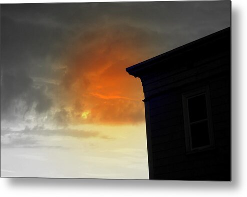 Sky Metal Print featuring the photograph Clouds by Lois Lepisto