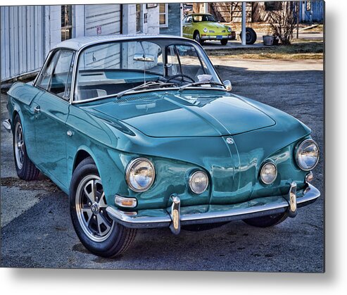 Corvair Metal Print featuring the photograph Corvair by Kristine Hinrichs