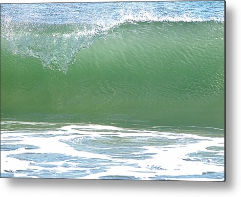 Ocean Metal Print featuring the photograph Curl by Newwwman