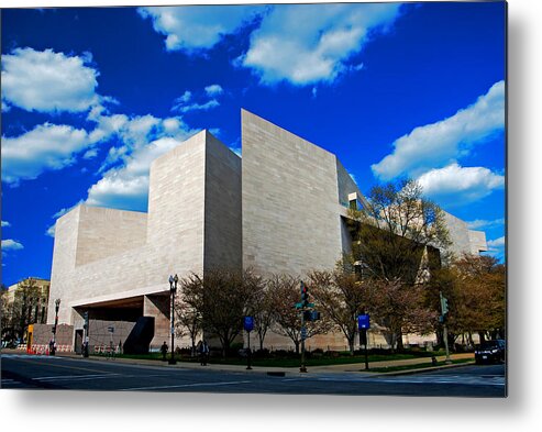 Art Metal Print featuring the photograph East wing of the National Gallery of Art by Bill Jonscher