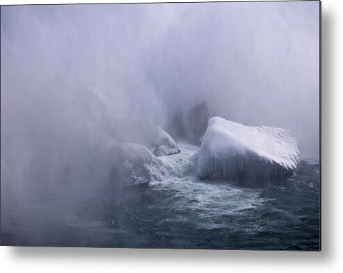  Metal Print featuring the photograph Emerging from the Mist by Robin Webster