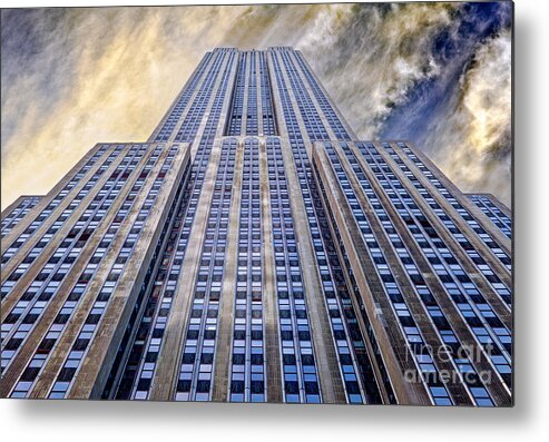 Empire State Building Metal Print featuring the photograph Empire State Building by John Farnan