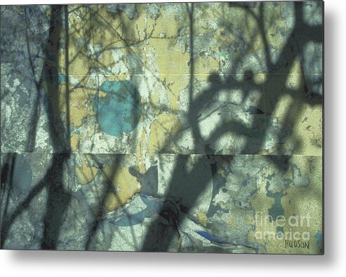 Fantasy Metal Print featuring the photograph fantasy landscape abstract - Moon Birds by Sharon Hudson